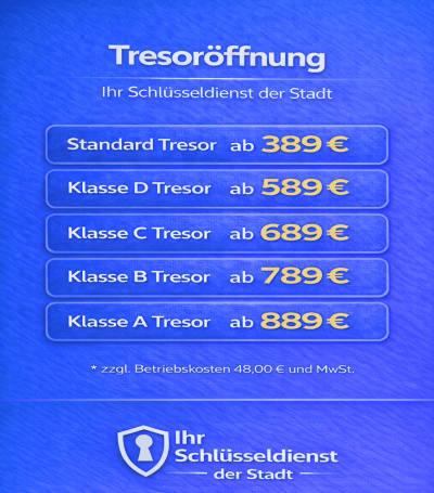 Stadt Schlüsseldienst Tresoröffnung