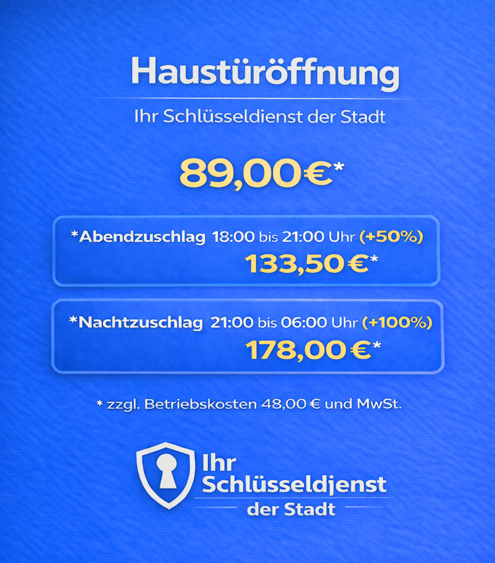 Stadt Schlüsseldienst Haustüröffnung