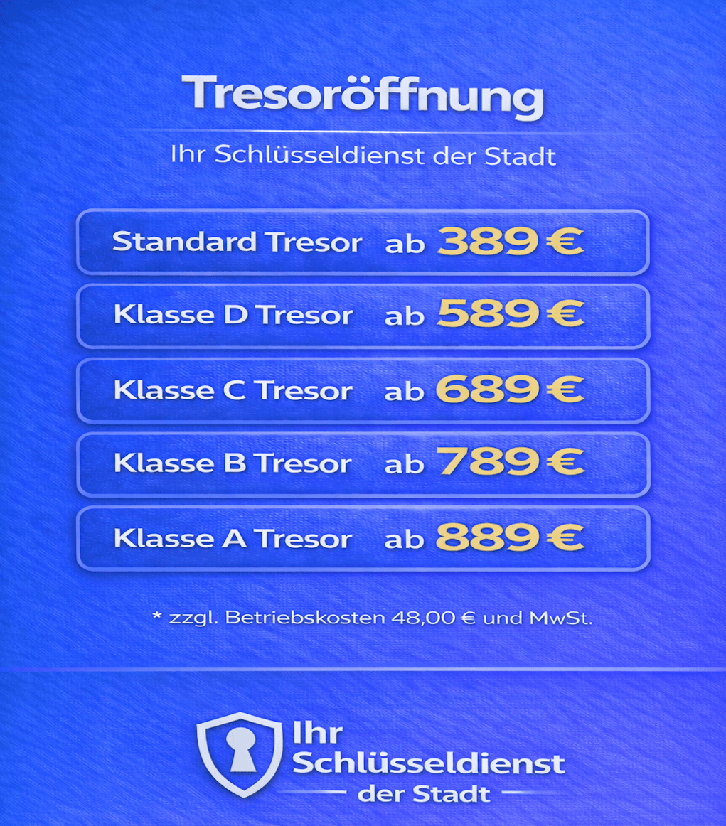 Stadt Schlüsseldienst Tresoröffnung