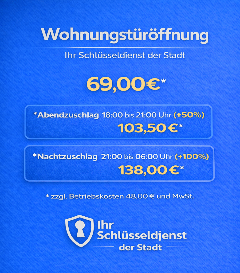 Stadt Schlüsseldienst Wohnungstüröffnung